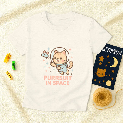 Purrsuit in Space T-Shirt