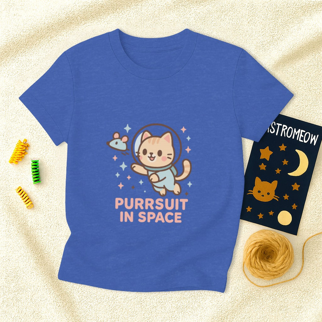 Purrsuit in Space T-Shirt