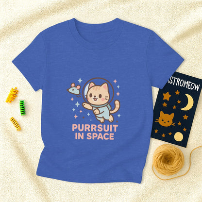 Purrsuit in Space T-Shirt