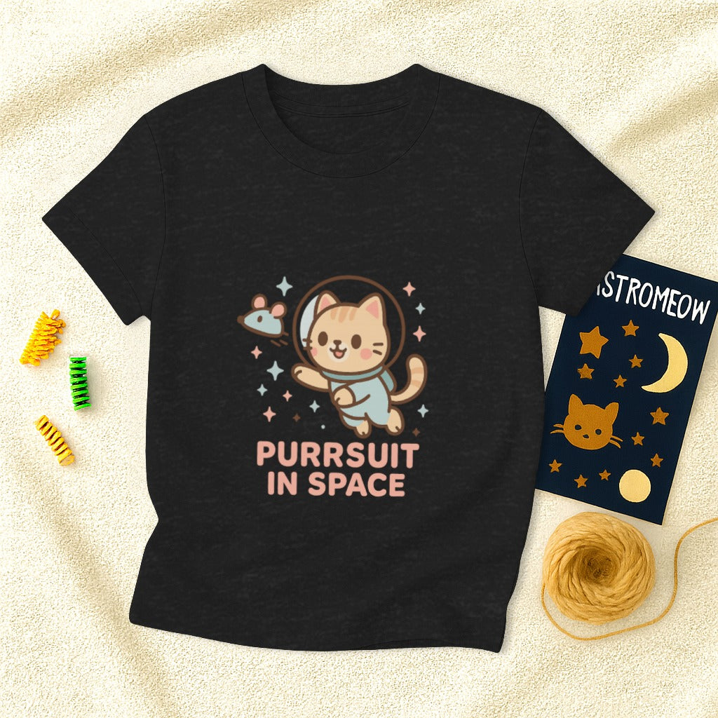 Purrsuit in Space T-Shirt