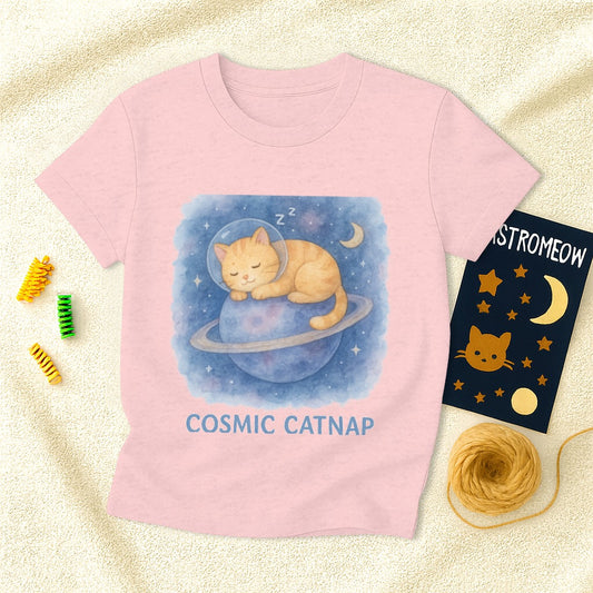Watercolor Cosmic Catnap
