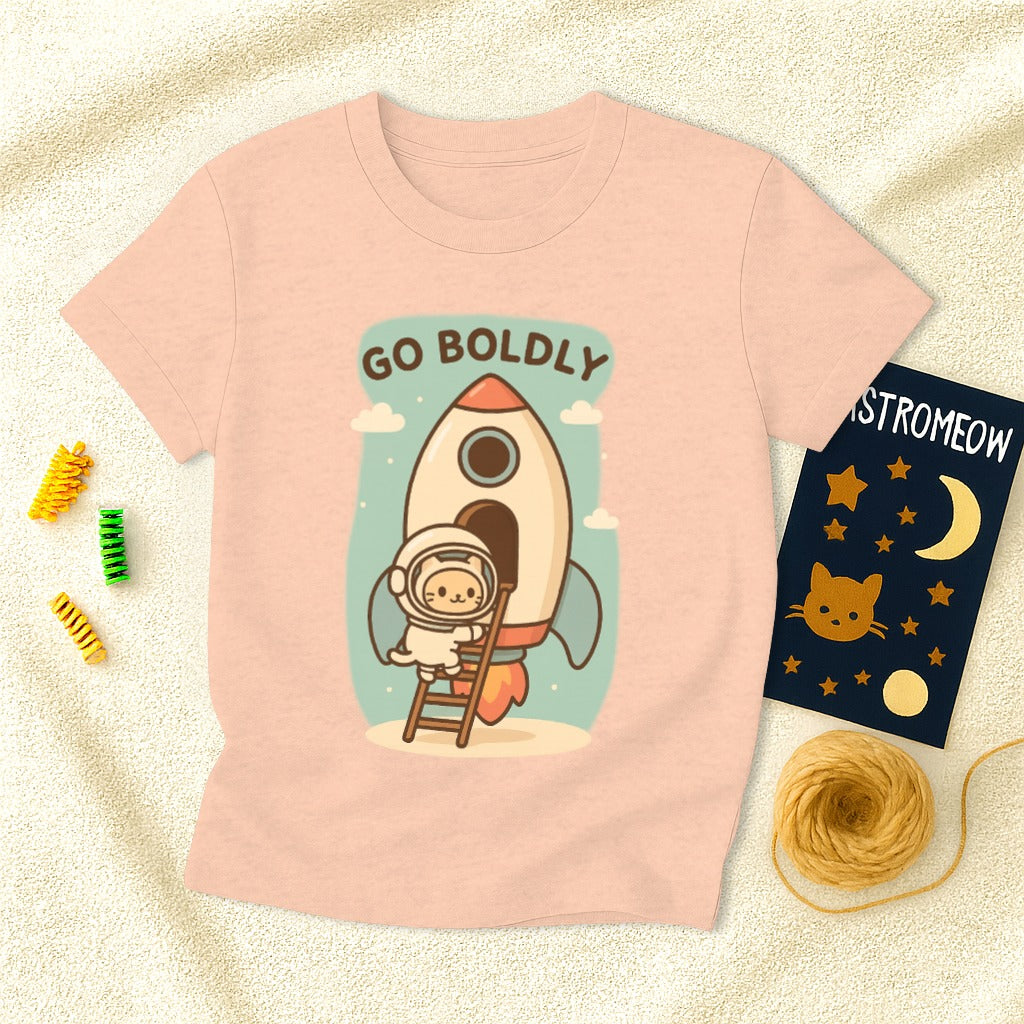 Go Boldly Space Cat
