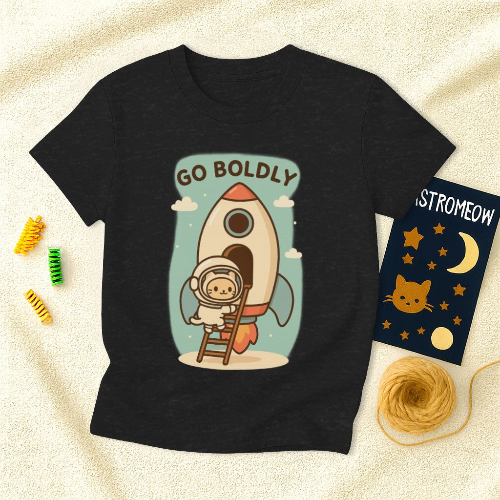 Go Boldly Space Cat