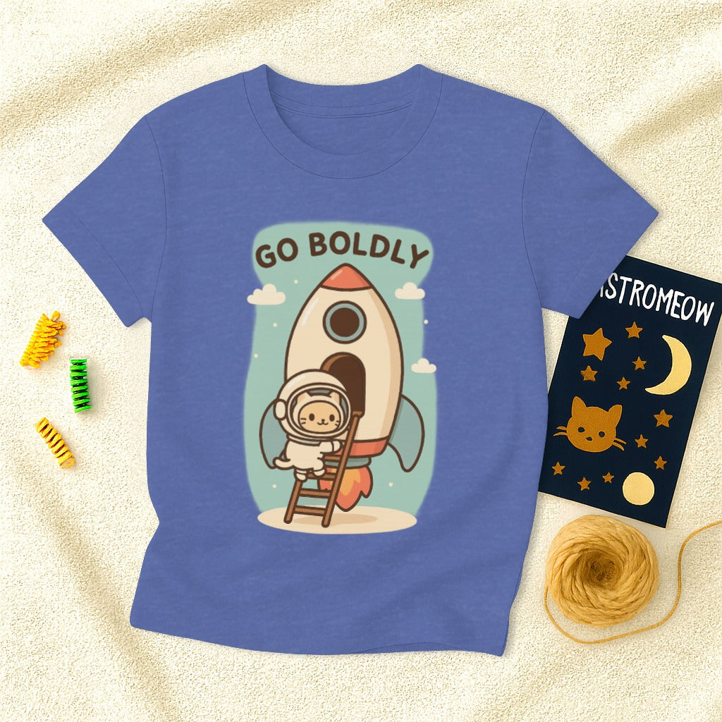 Go Boldly Space Cat
