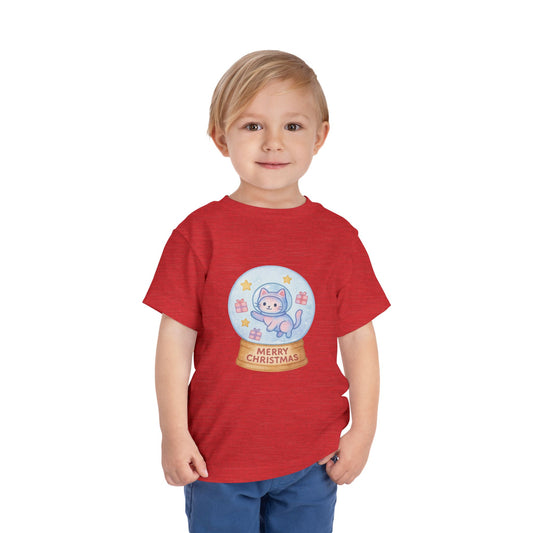 Kids Christmas Snow Globe Tee